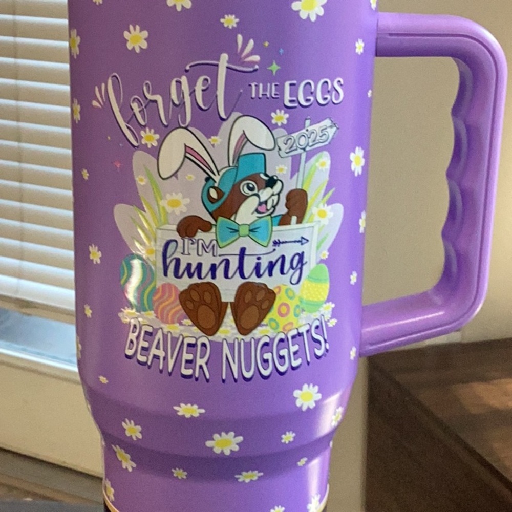 Buc-ees Yukon Outfitters Fit Forty Spring Easter 2025 40oz Tumbler - Picture 3 of 7